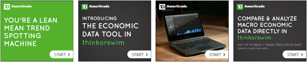 TD Ameritrade: Economic Data Tool